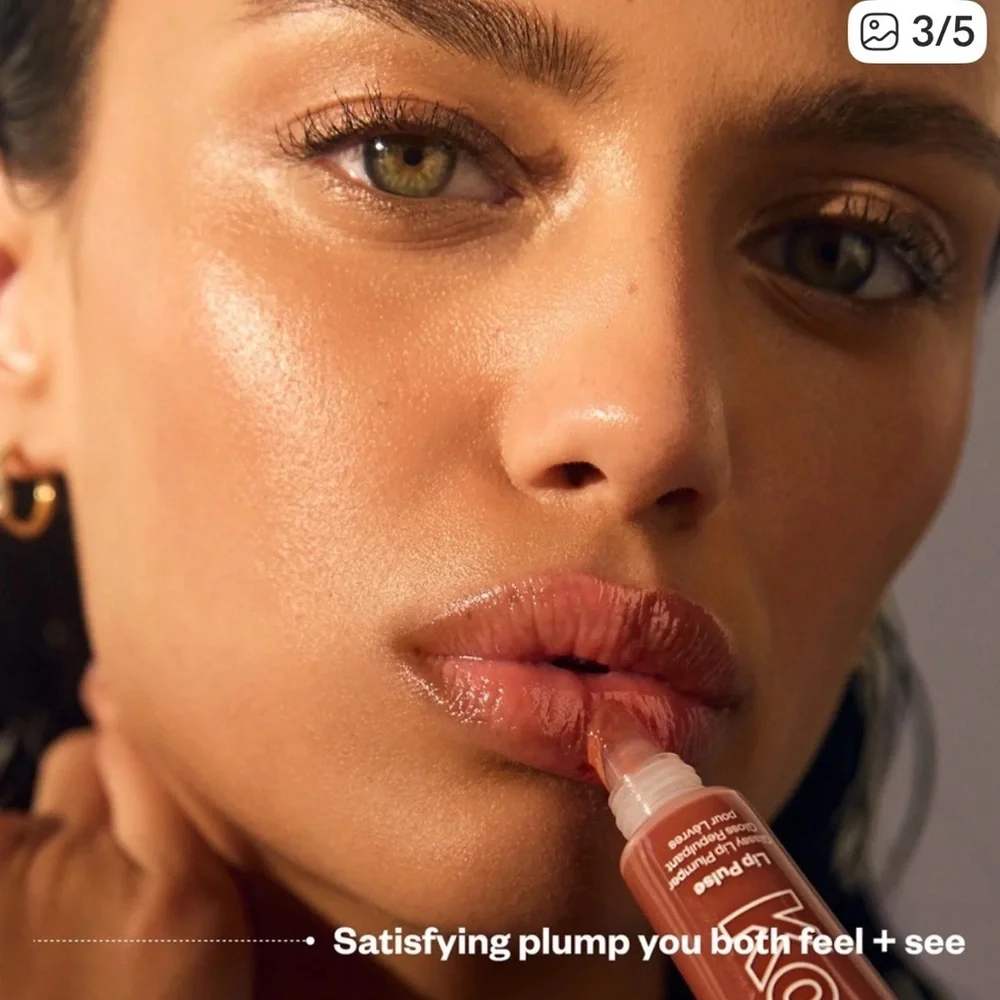 Kosas Lip Plumper Gloss in Neutral Brown-Pink BNIB